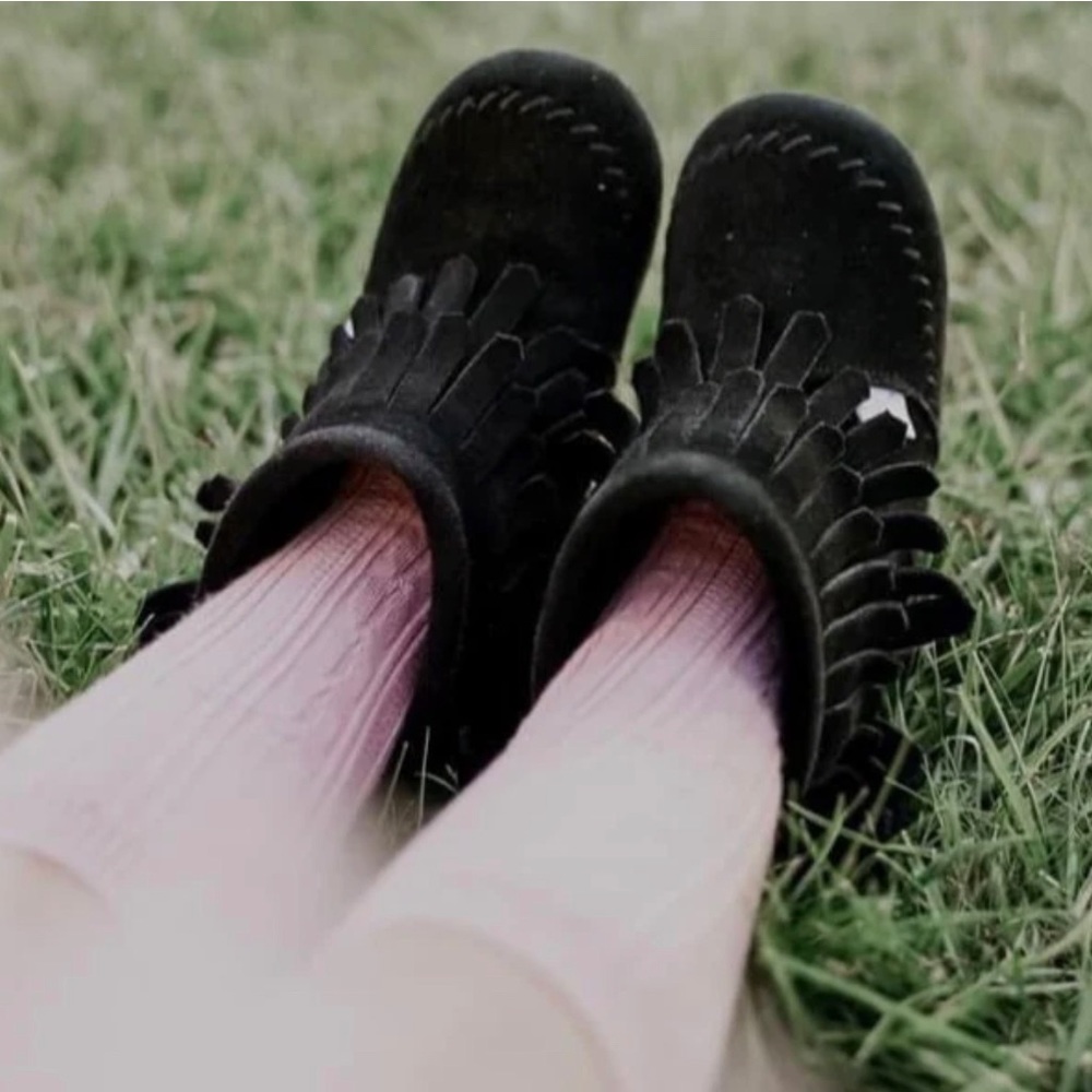 Little Love bug moccasin boots